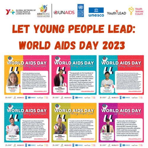 Let Young People Lead: World AIDS Day 2023