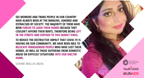 Dignity Amidst COVID-19: Trans Youth Leading the Response - Suhani Mallik's Story